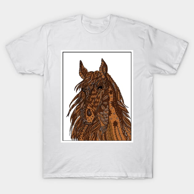 Animal Faces 45 (Style:2) T-Shirt by luminousstore